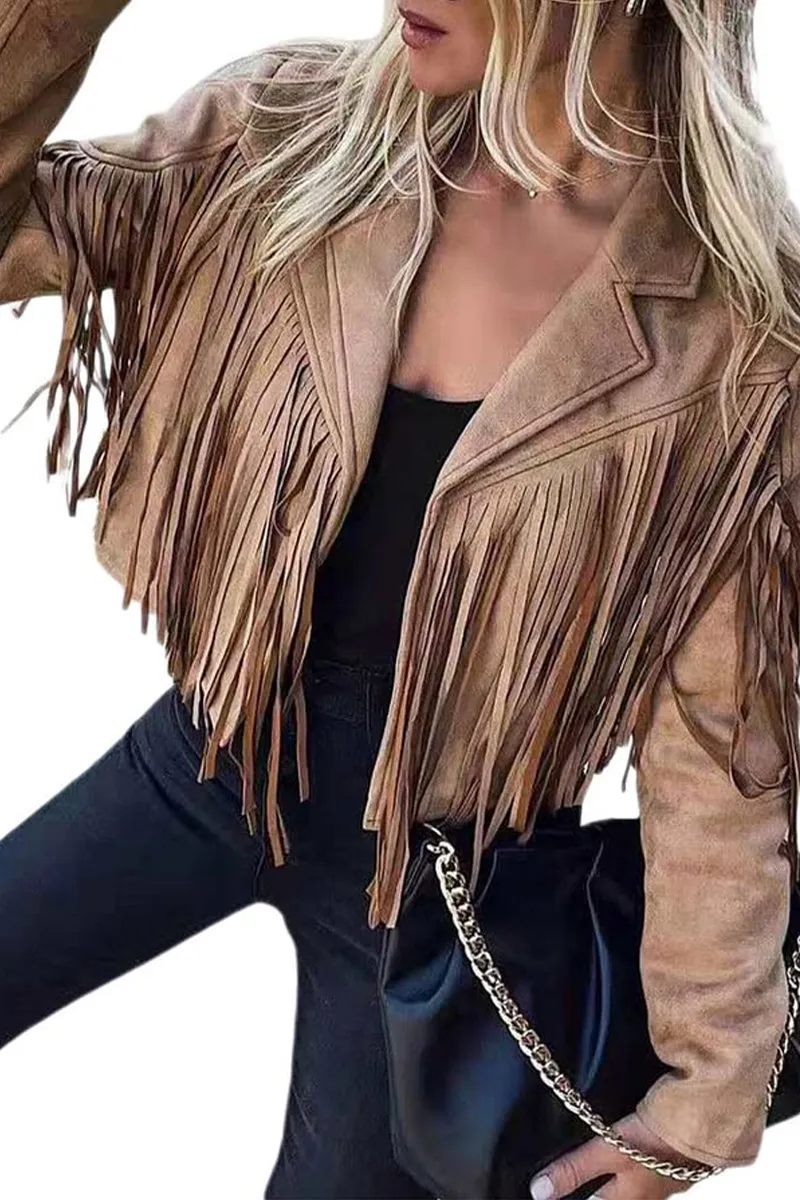 HCR1320 Wild West Fringe Jacket Outerwear