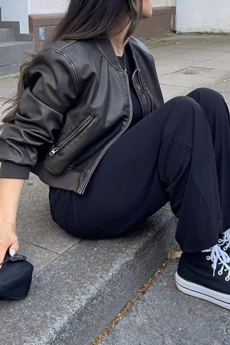 HCS1098 Classic Bomber Jacket Outerwear