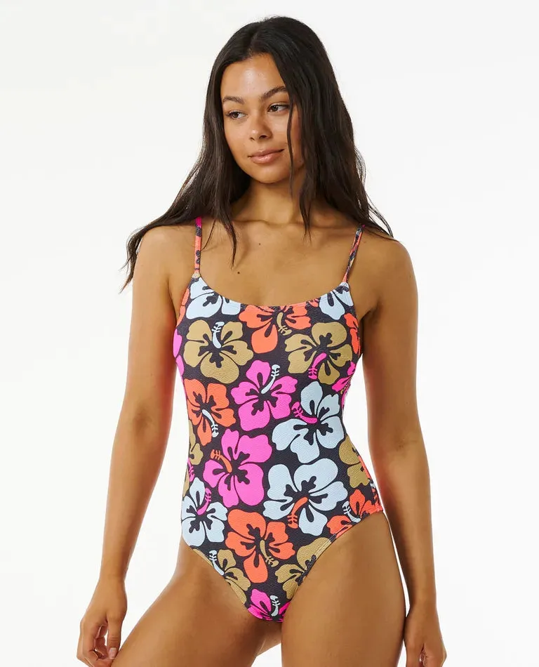 Hibiscus Heat One Piece - Multico