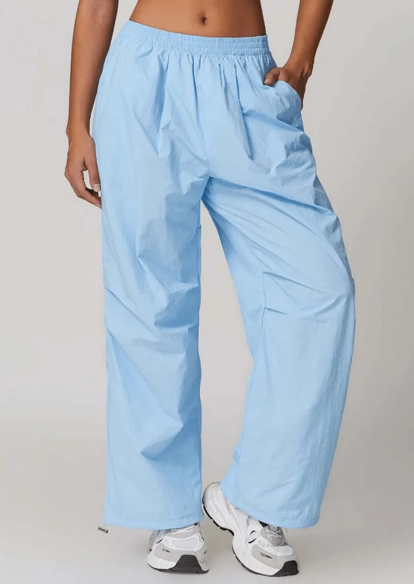 High Waisted Parachute Pants