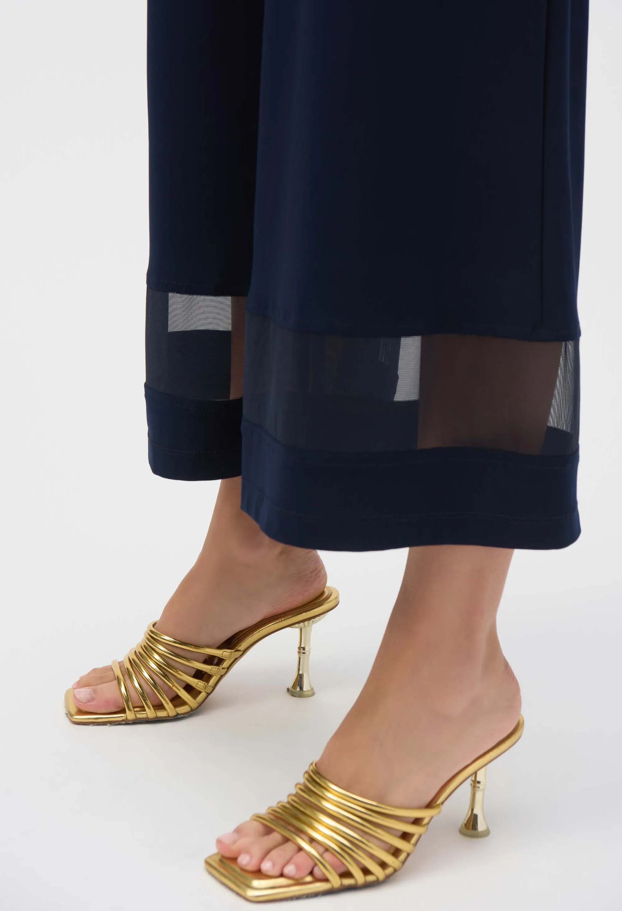 High-waisted Wide-leg Trousers