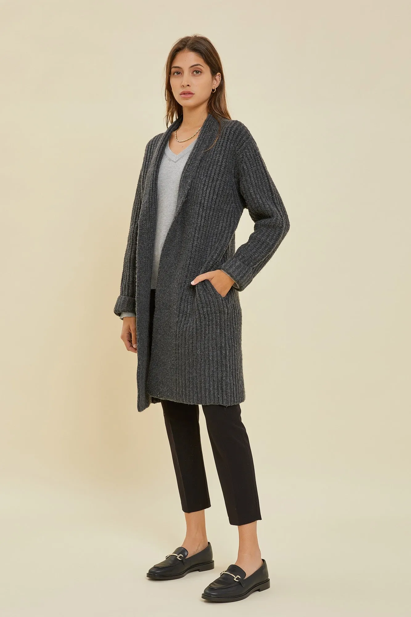 Hillside Cable Knit Cardigan
