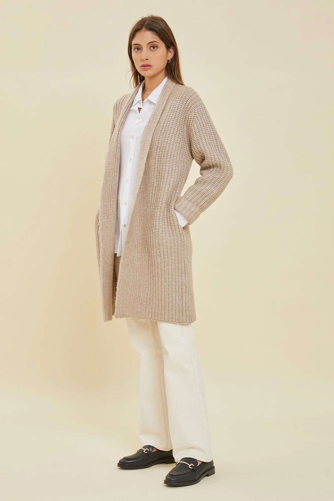 Hillside Cable Knit Cardigan