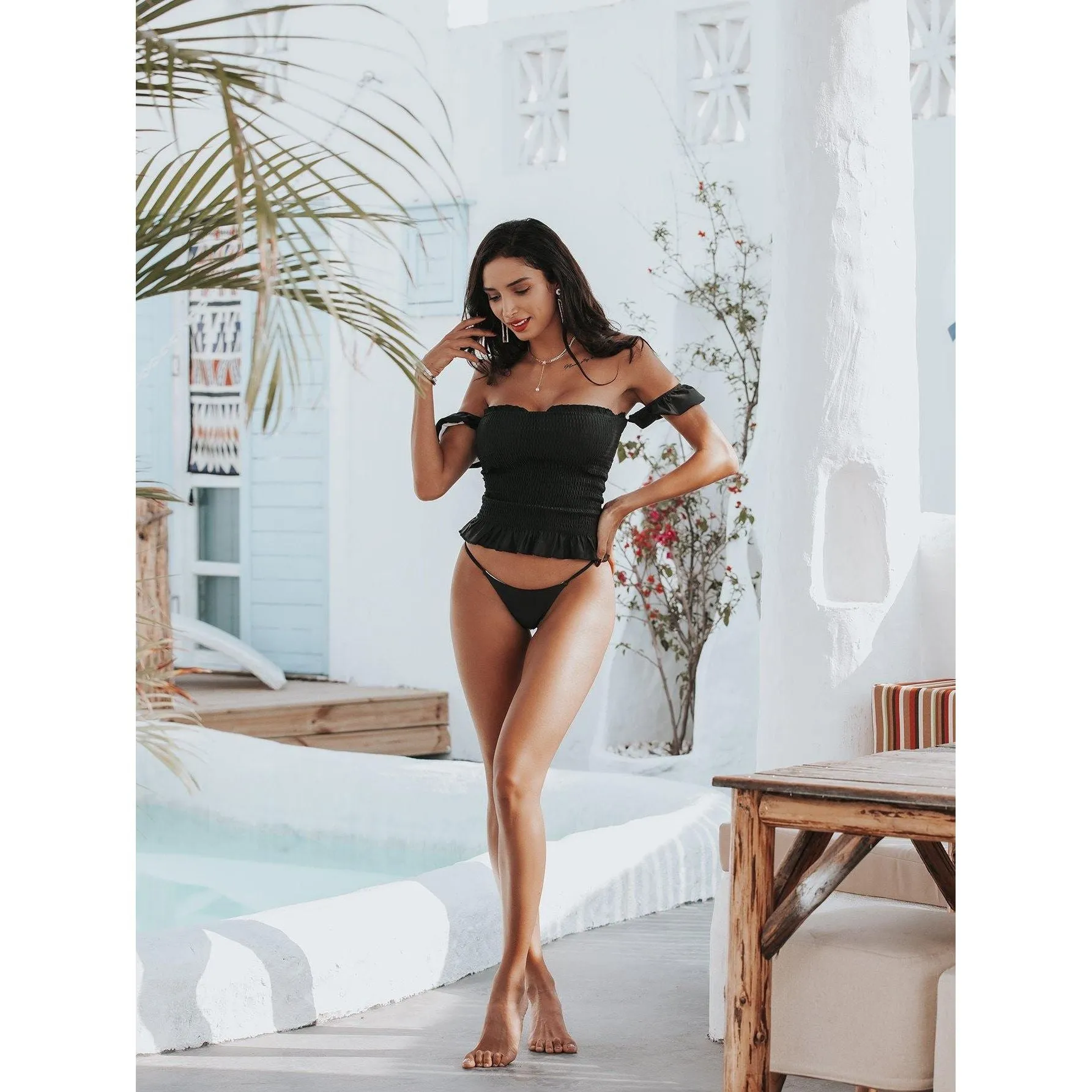 Hollow out Swim Wear