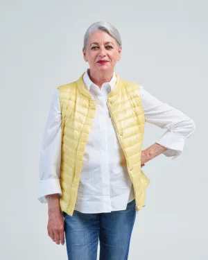 iconico vera classic nylon fitted vest