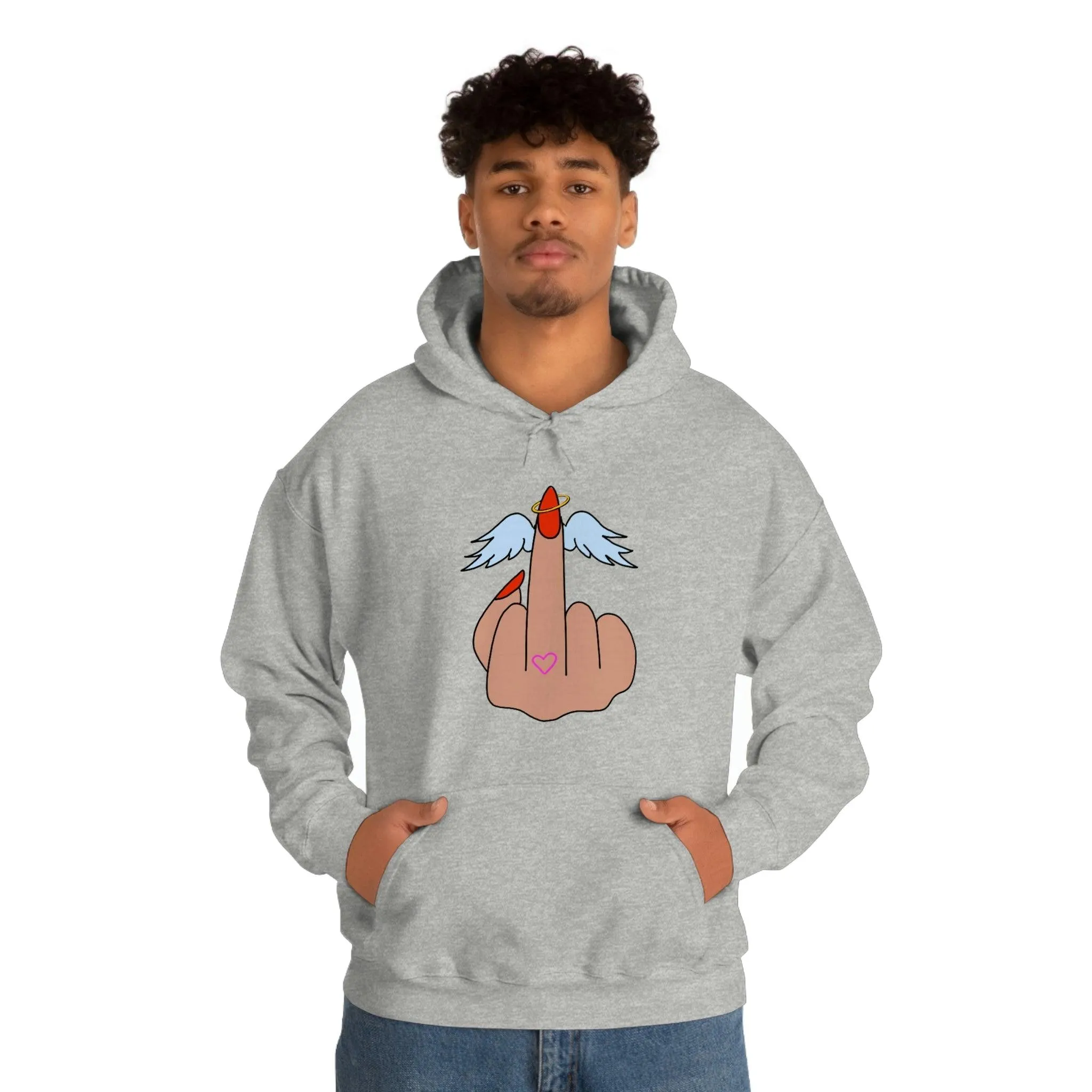 IDGFlyinFux Unisex Heavy Blend Hooded Sweatshirt