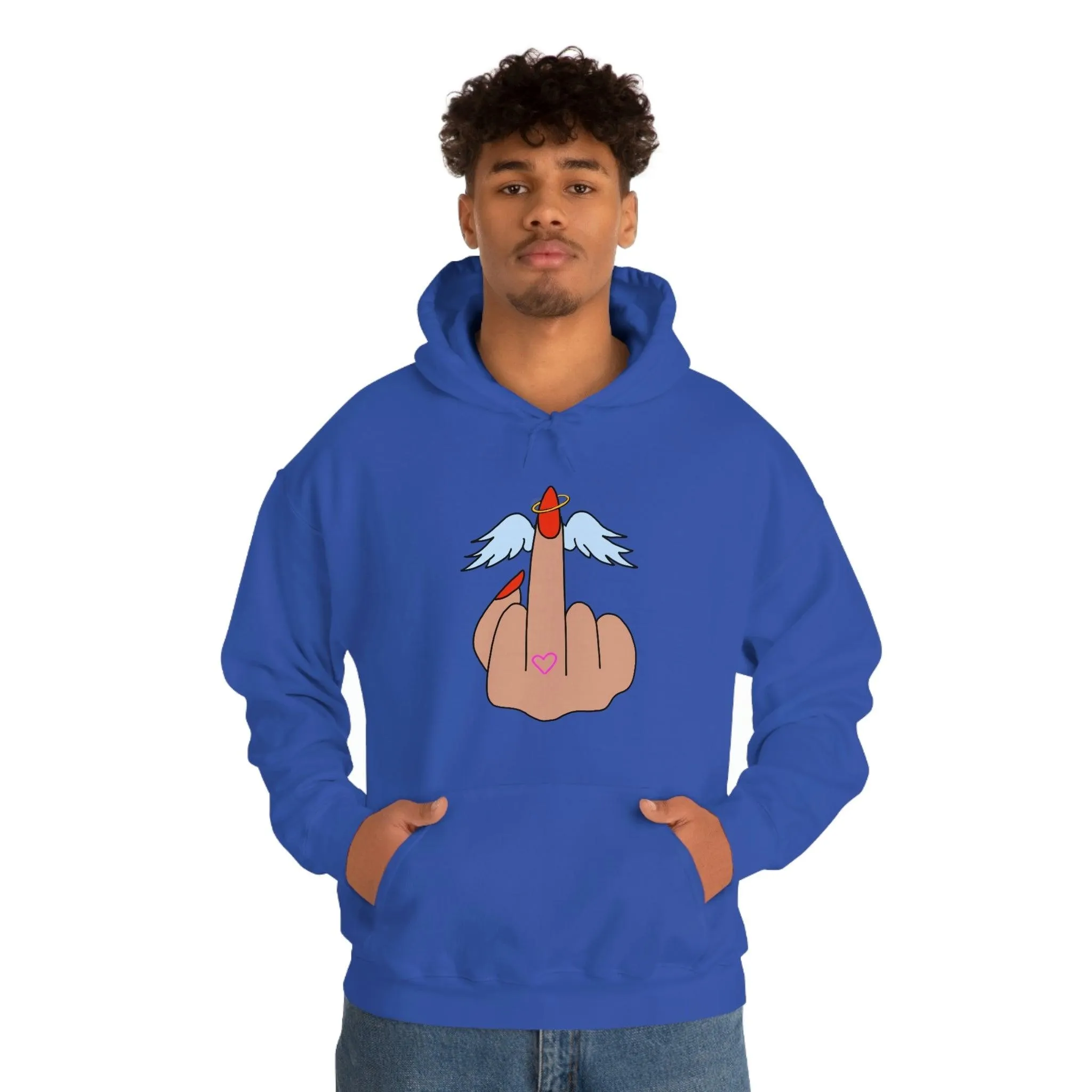 IDGFlyinFux Unisex Heavy Blend Hooded Sweatshirt