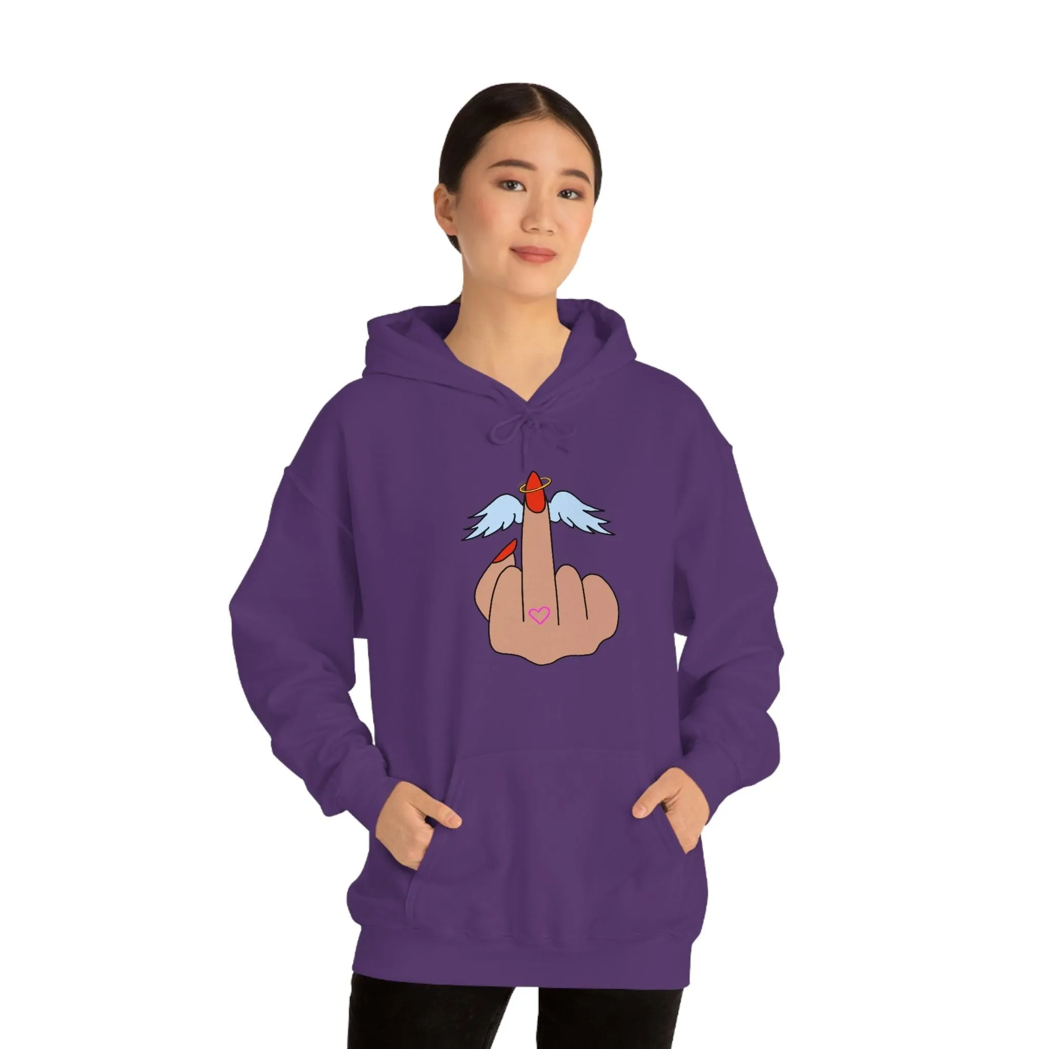 IDGFlyinFux Unisex Heavy Blend Hooded Sweatshirt