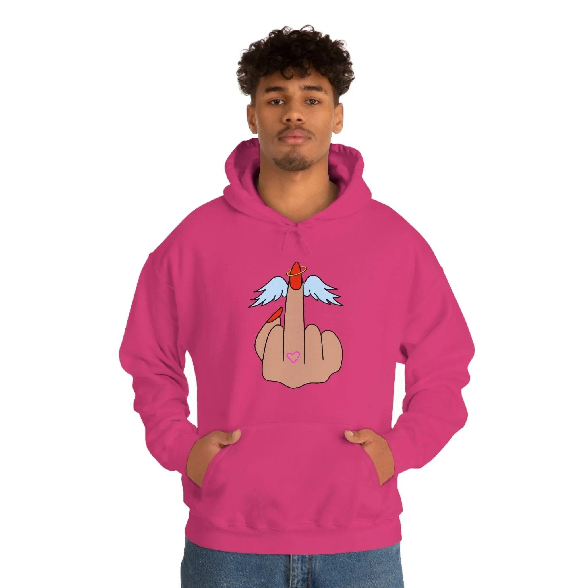 IDGFlyinFux Unisex Heavy Blend Hooded Sweatshirt