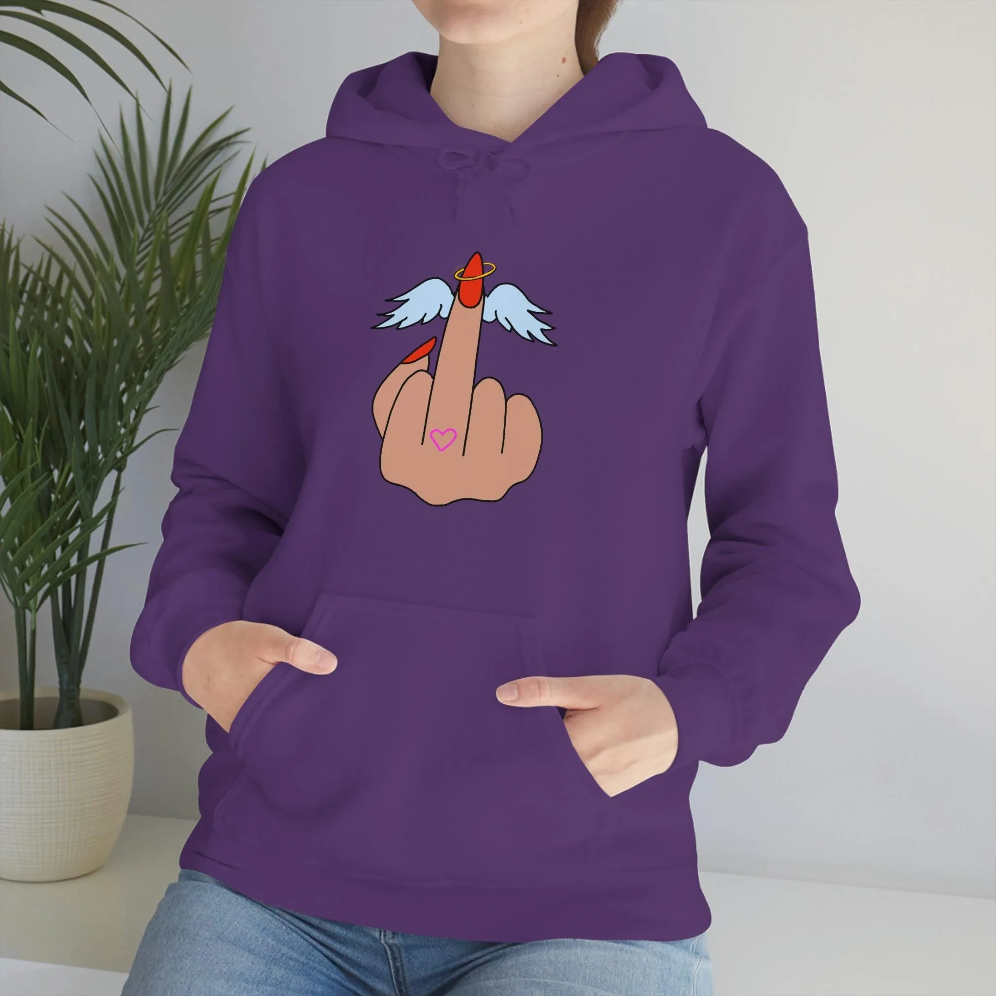 IDGFlyinFux Unisex Heavy Blend Hooded Sweatshirt