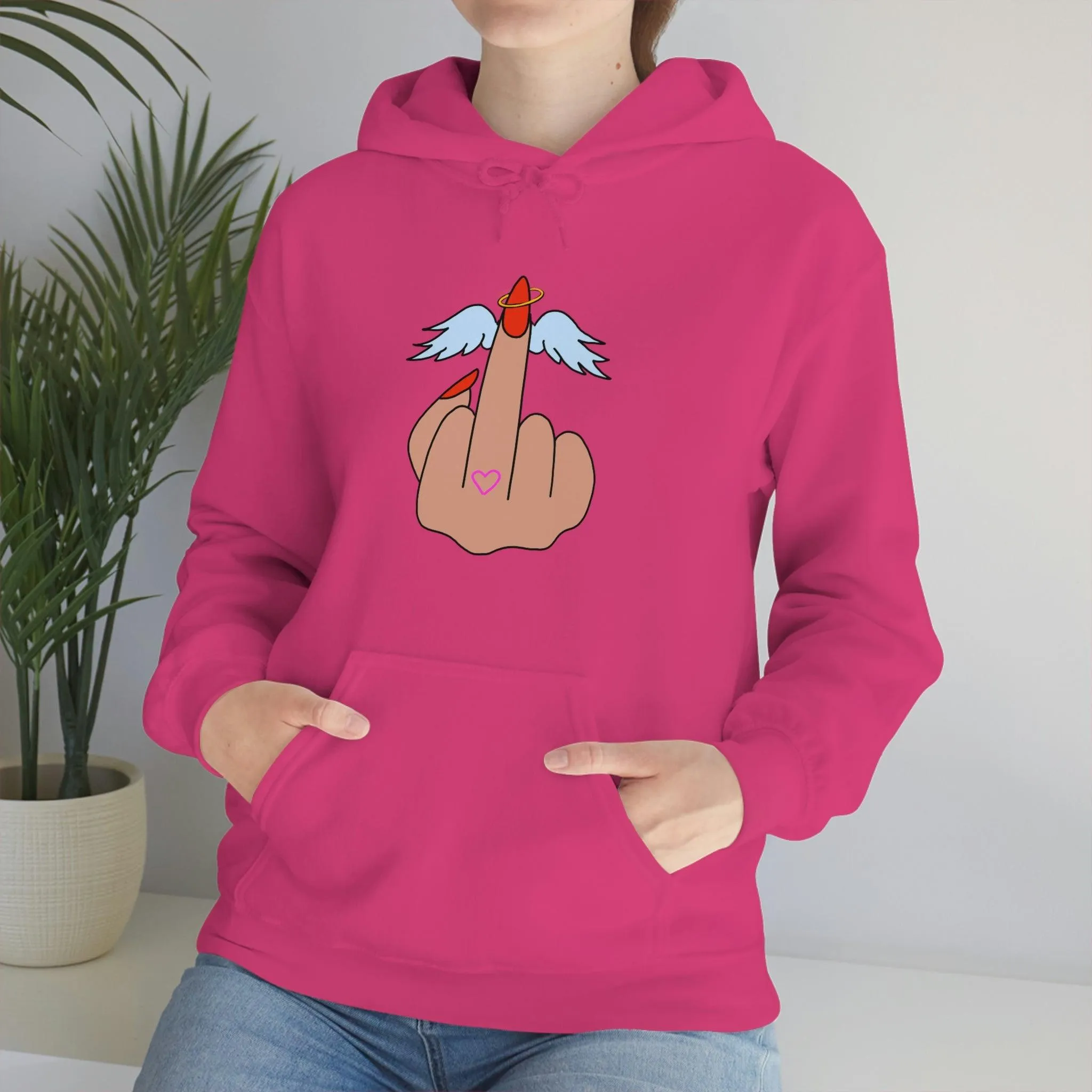IDGFlyinFux Unisex Heavy Blend Hooded Sweatshirt