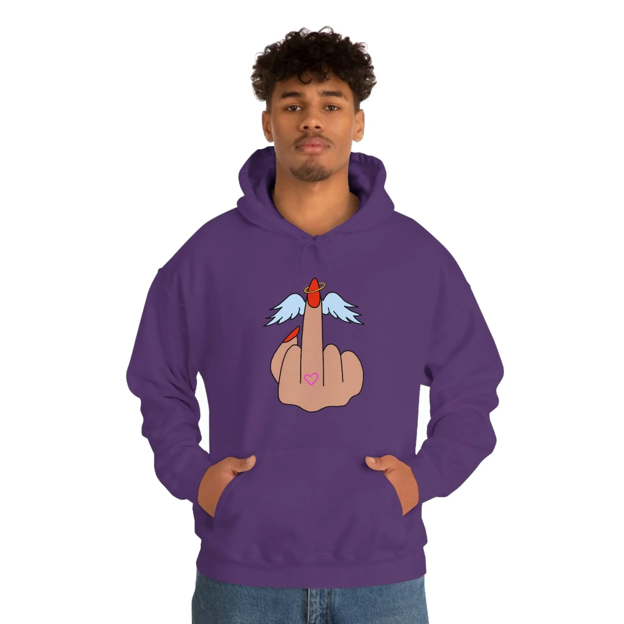 IDGFlyinFux Unisex Heavy Blend Hooded Sweatshirt