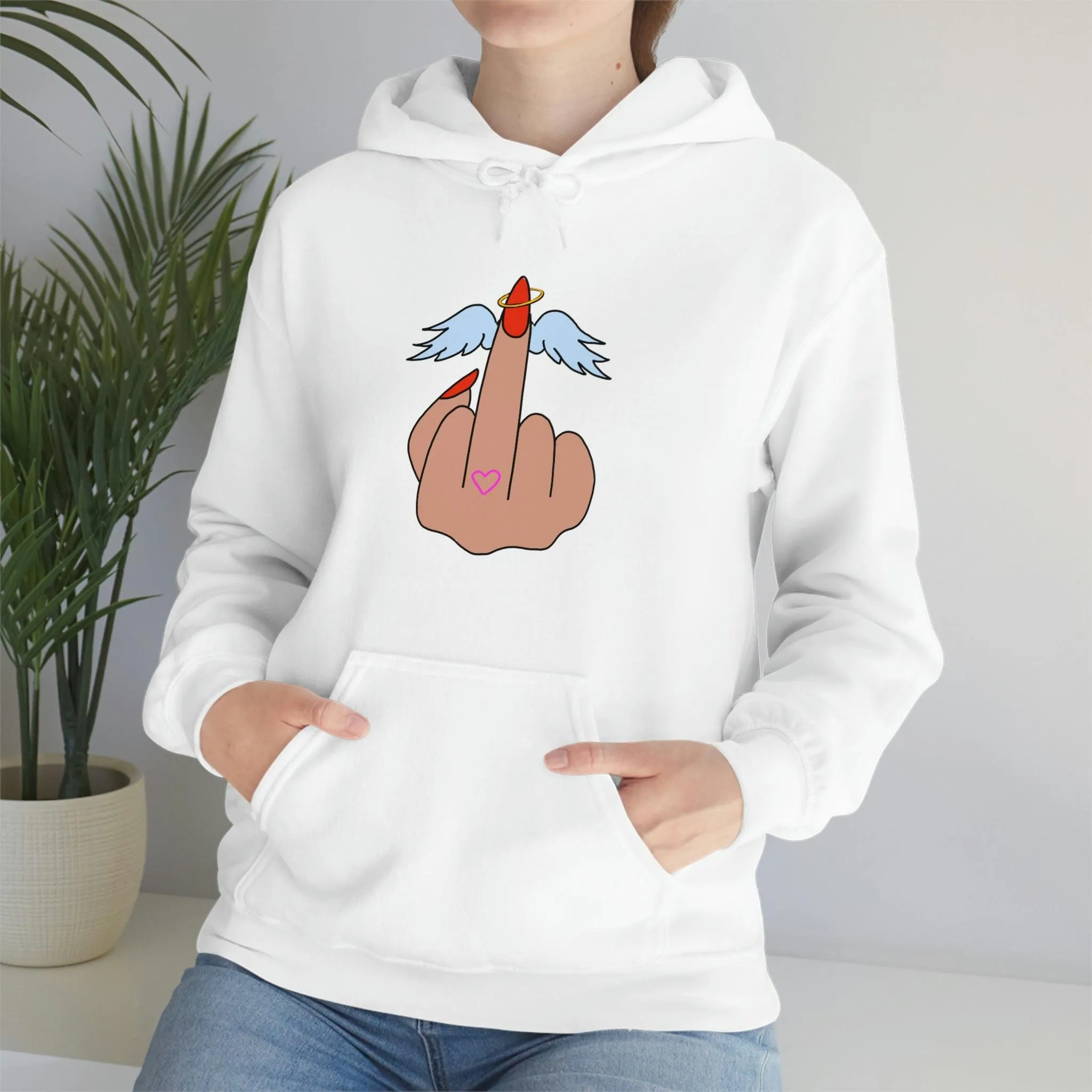 IDGFlyinFux Unisex Heavy Blend Hooded Sweatshirt