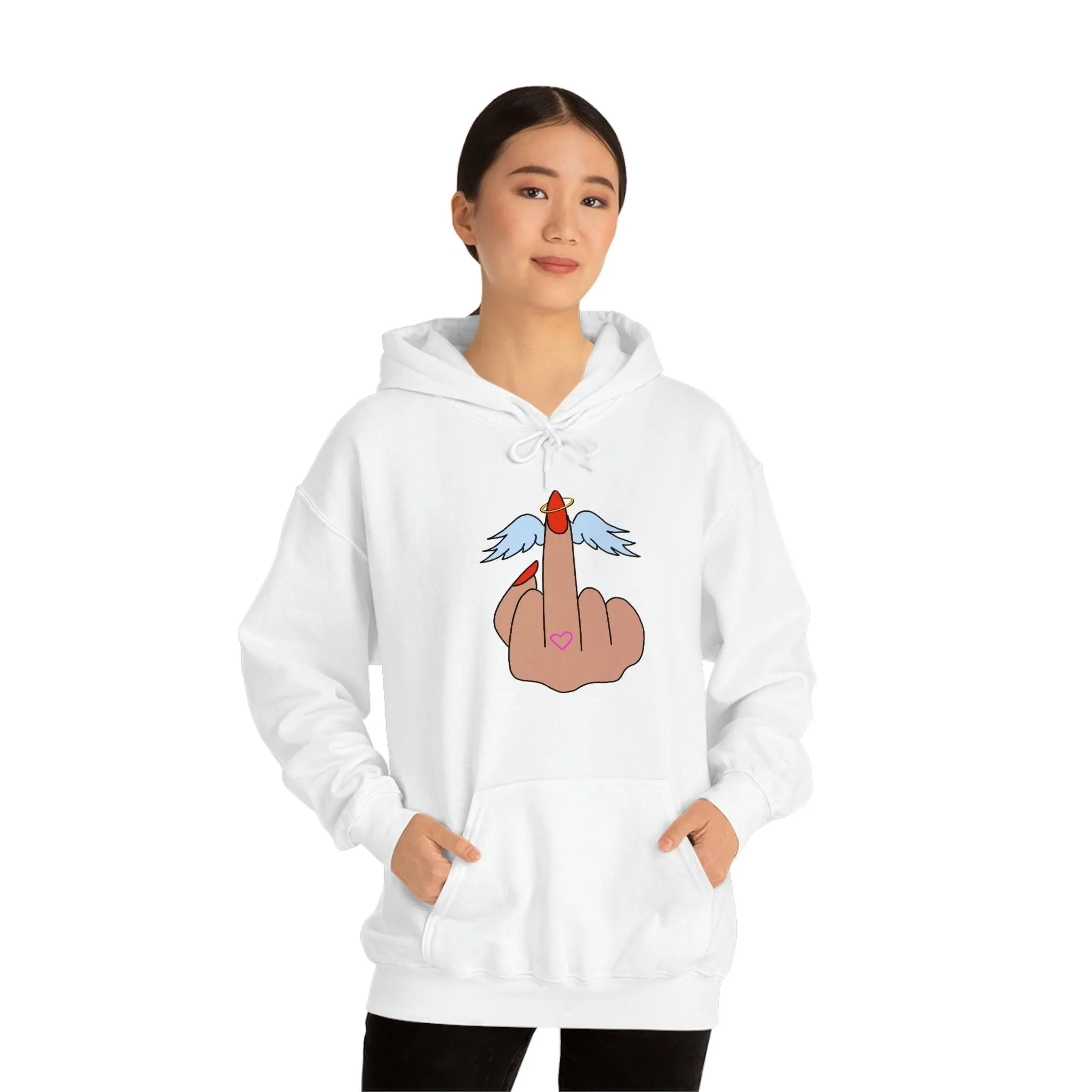IDGFlyinFux Unisex Heavy Blend Hooded Sweatshirt