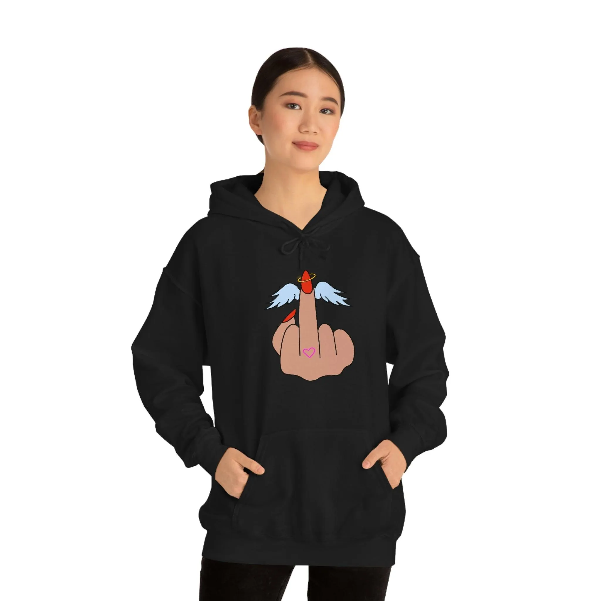 IDGFlyinFux Unisex Heavy Blend Hooded Sweatshirt