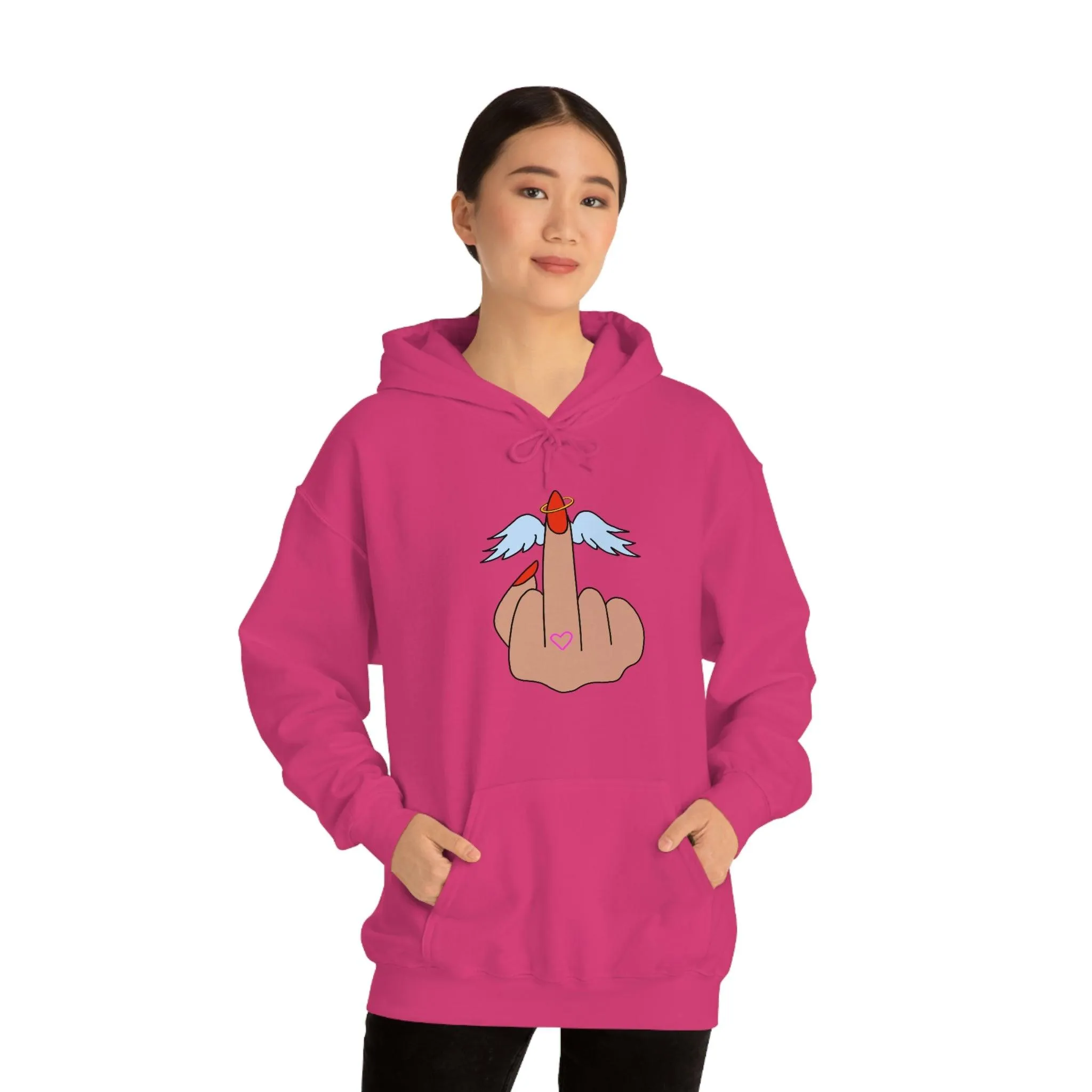 IDGFlyinFux Unisex Heavy Blend Hooded Sweatshirt