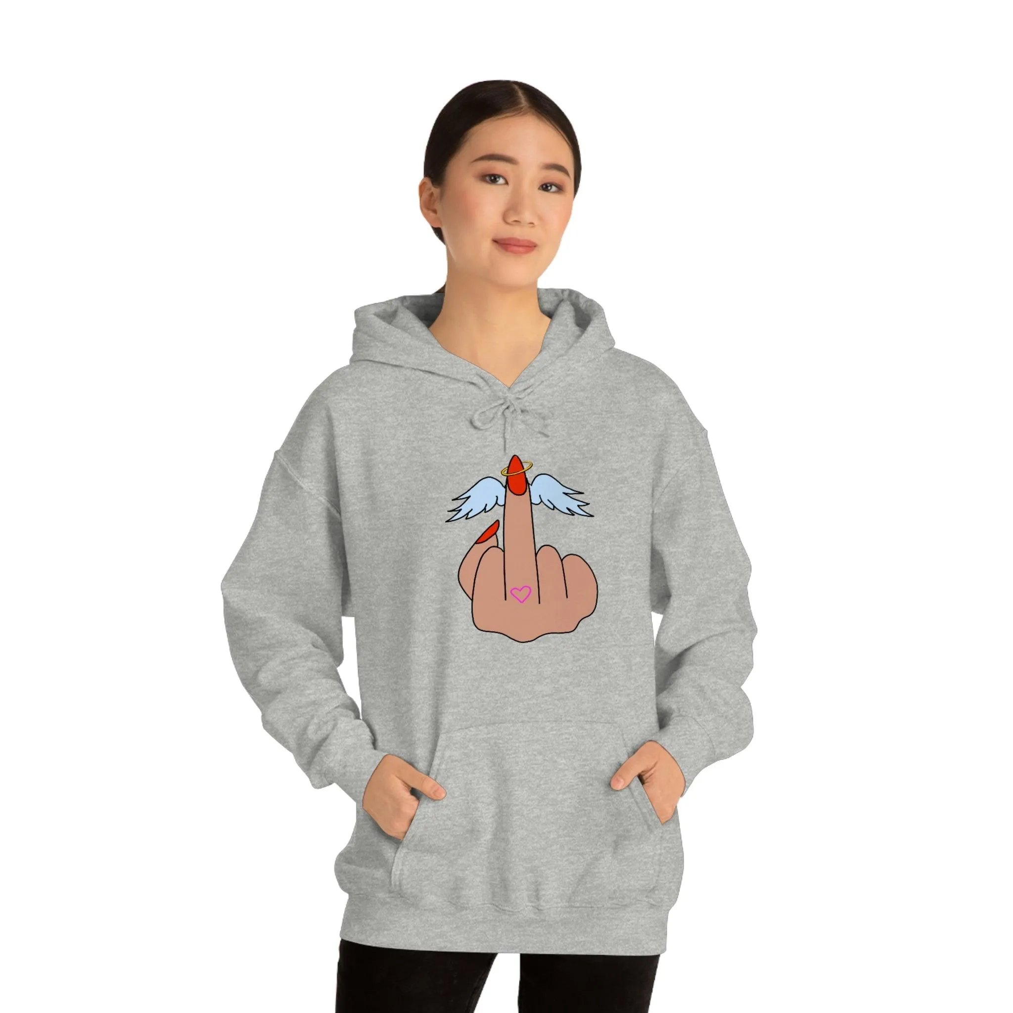 IDGFlyinFux Unisex Heavy Blend Hooded Sweatshirt