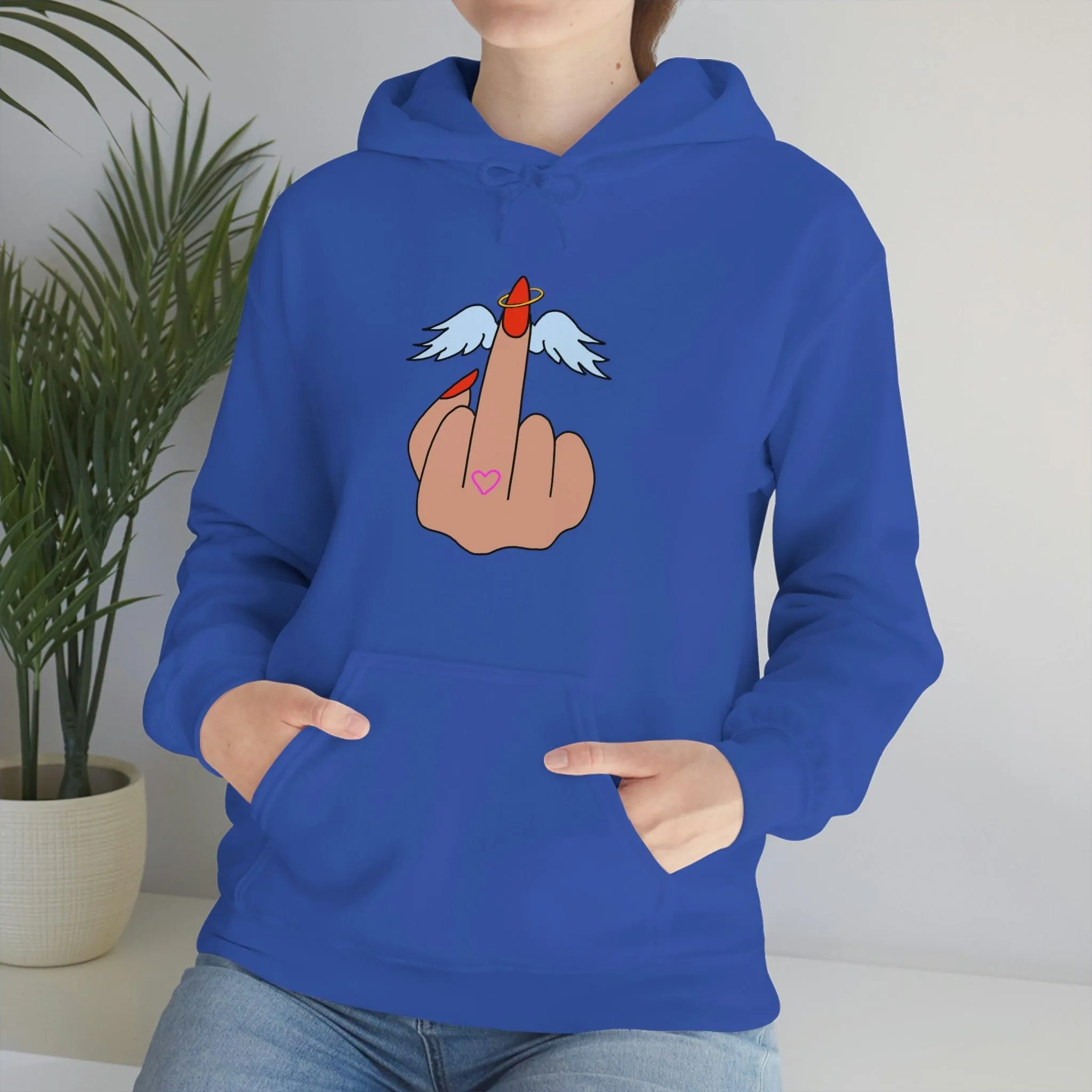 IDGFlyinFux Unisex Heavy Blend Hooded Sweatshirt