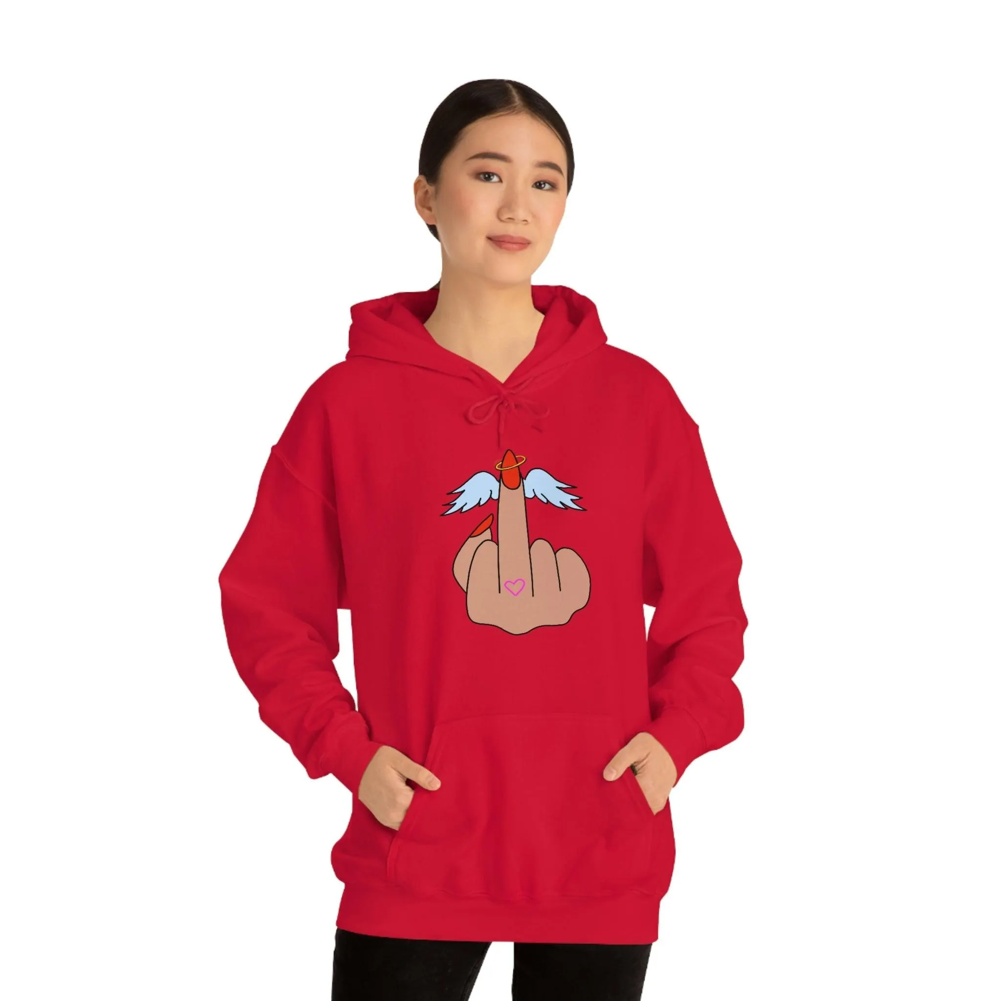 IDGFlyinFux Unisex Heavy Blend Hooded Sweatshirt