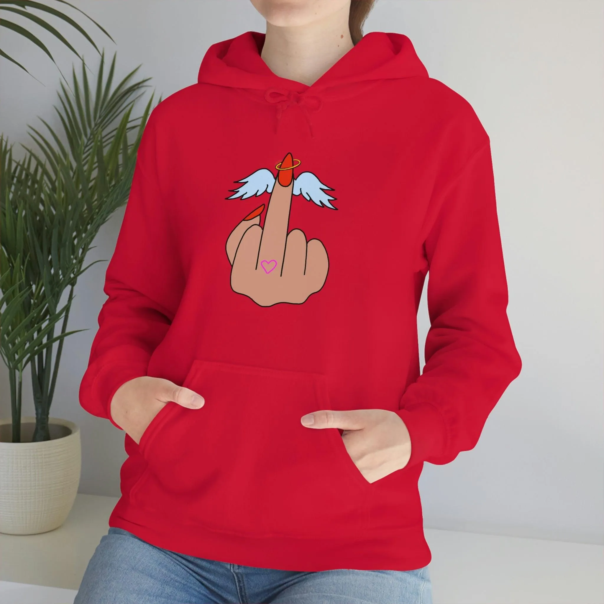 IDGFlyinFux Unisex Heavy Blend Hooded Sweatshirt