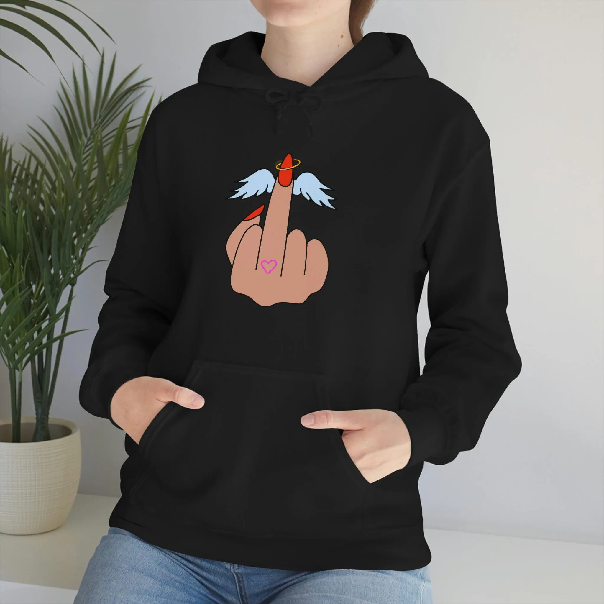 IDGFlyinFux Unisex Heavy Blend Hooded Sweatshirt