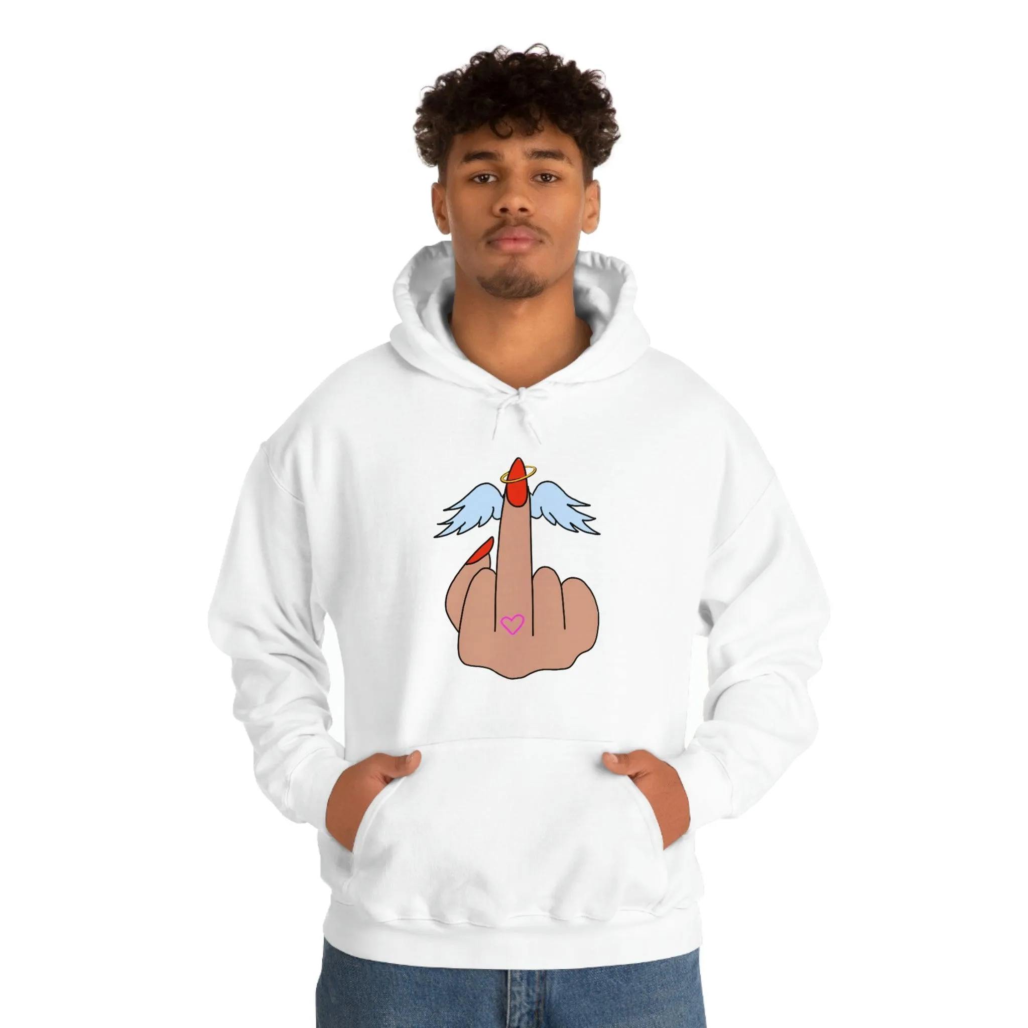 IDGFlyinFux Unisex Heavy Blend Hooded Sweatshirt