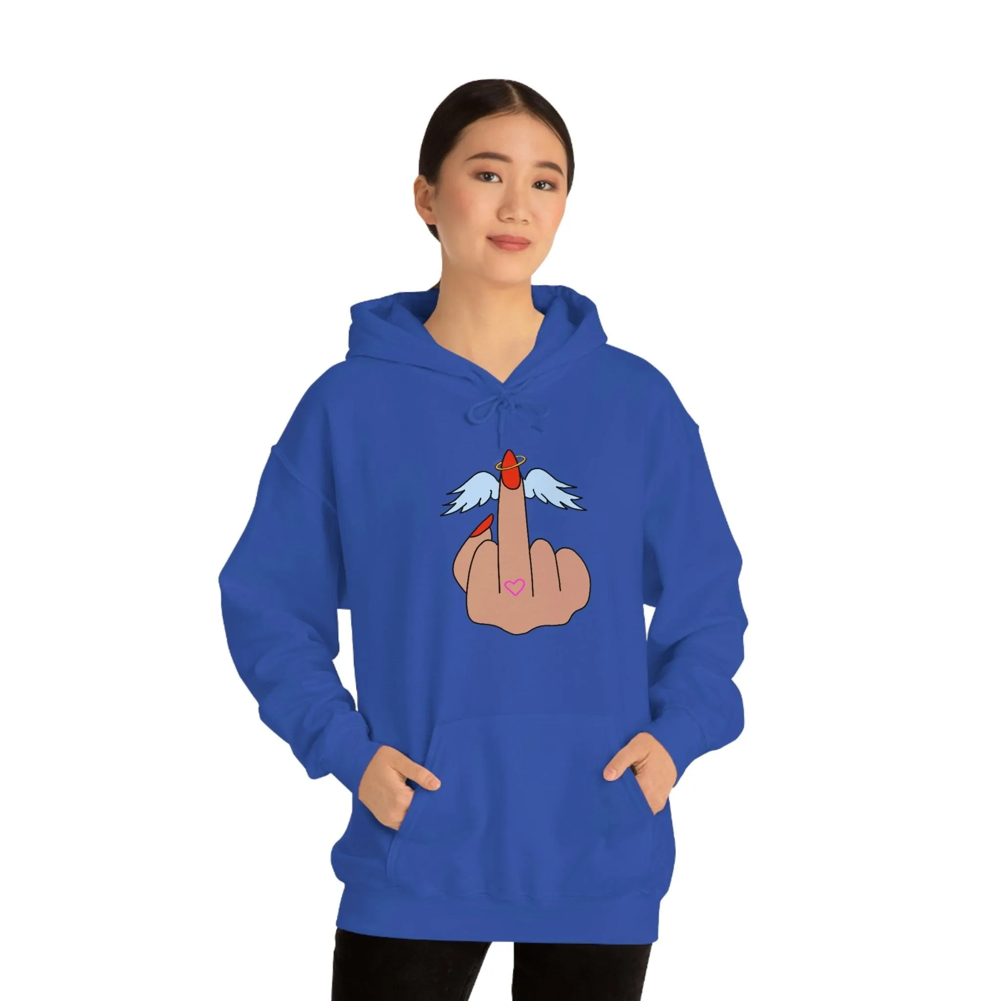 IDGFlyinFux Unisex Heavy Blend Hooded Sweatshirt