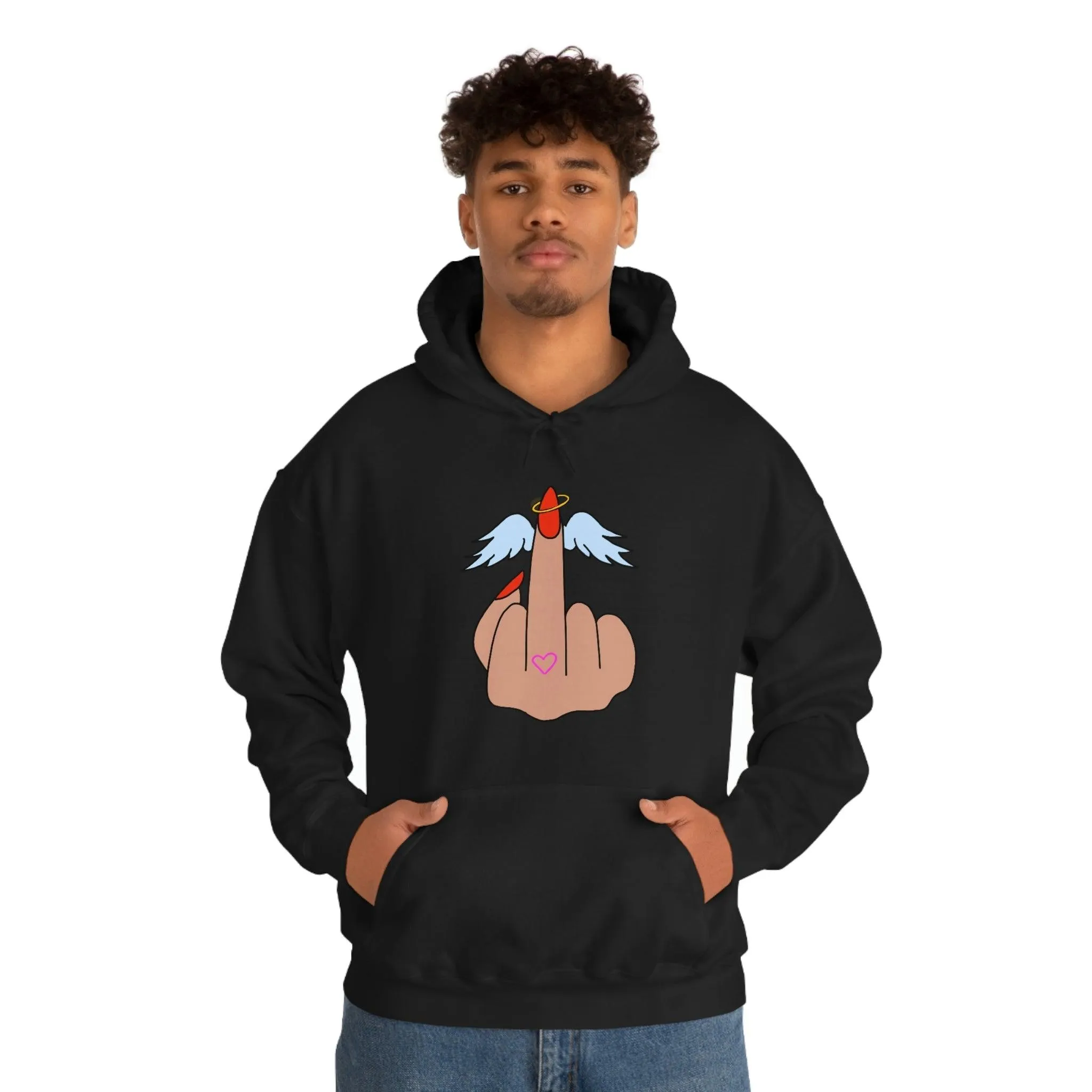 IDGFlyinFux Unisex Heavy Blend Hooded Sweatshirt
