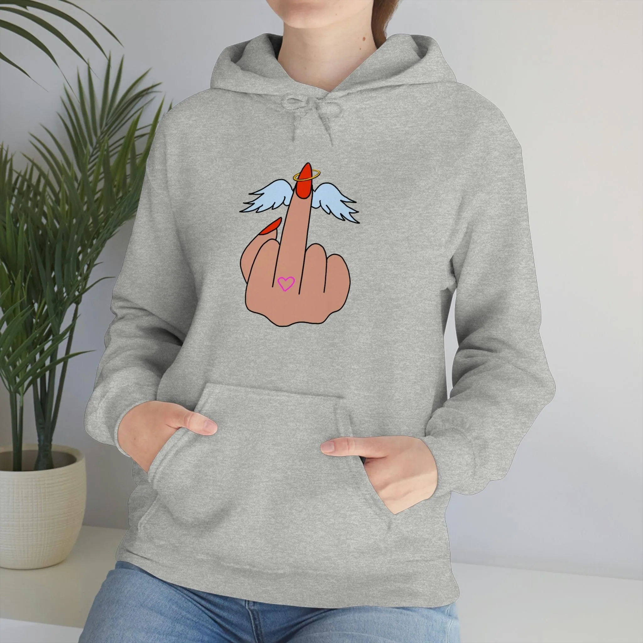 IDGFlyinFux Unisex Heavy Blend Hooded Sweatshirt