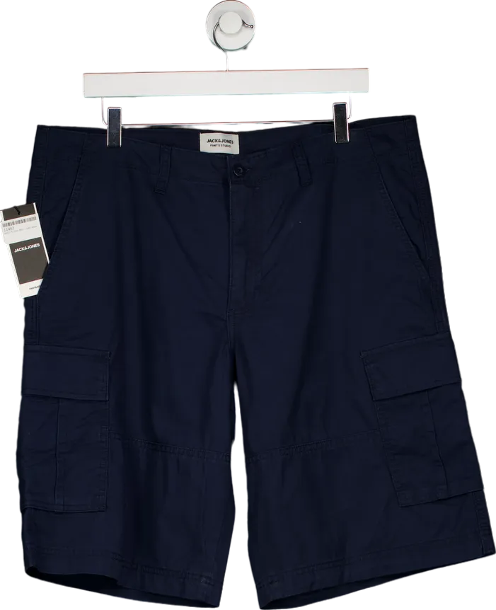 Jack & Jones Navy Blazer Campaign Shorts UK XL