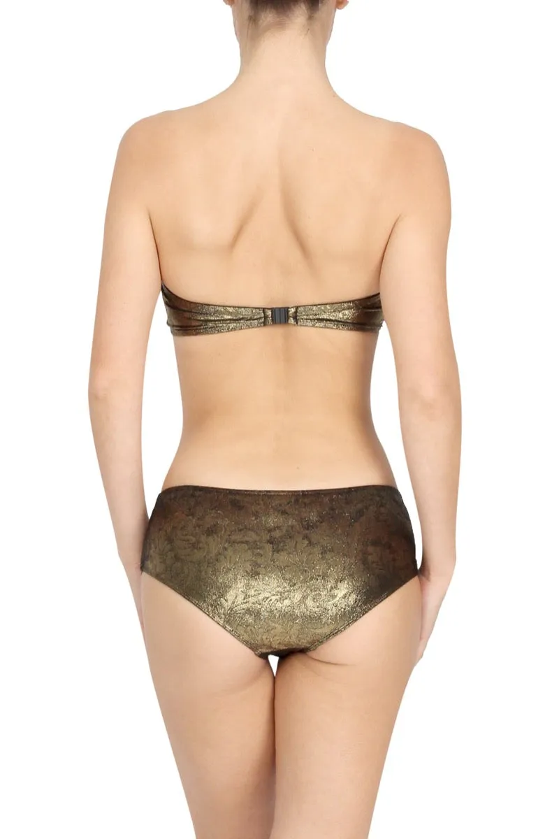 Jacquard Bikini Bandeau