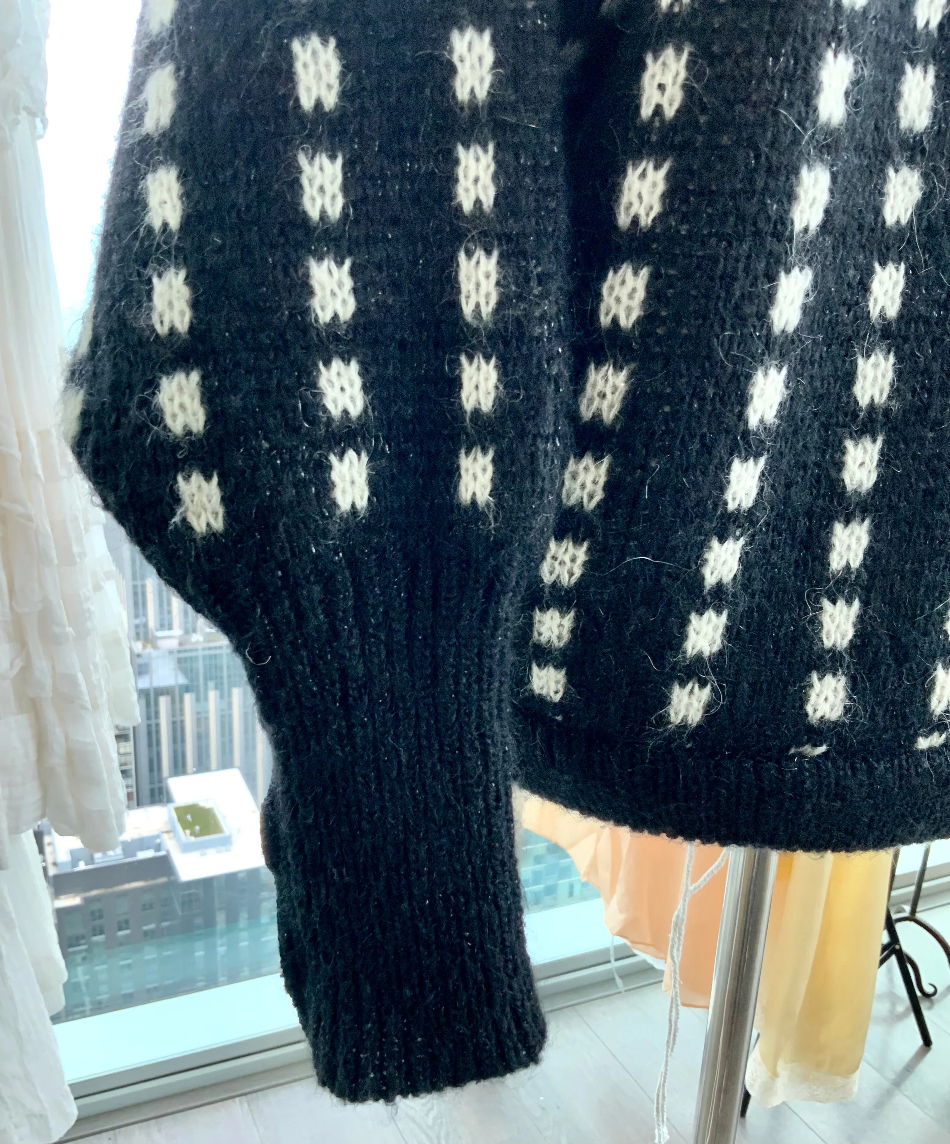 Jaeger Mohair Cardigan - 80s