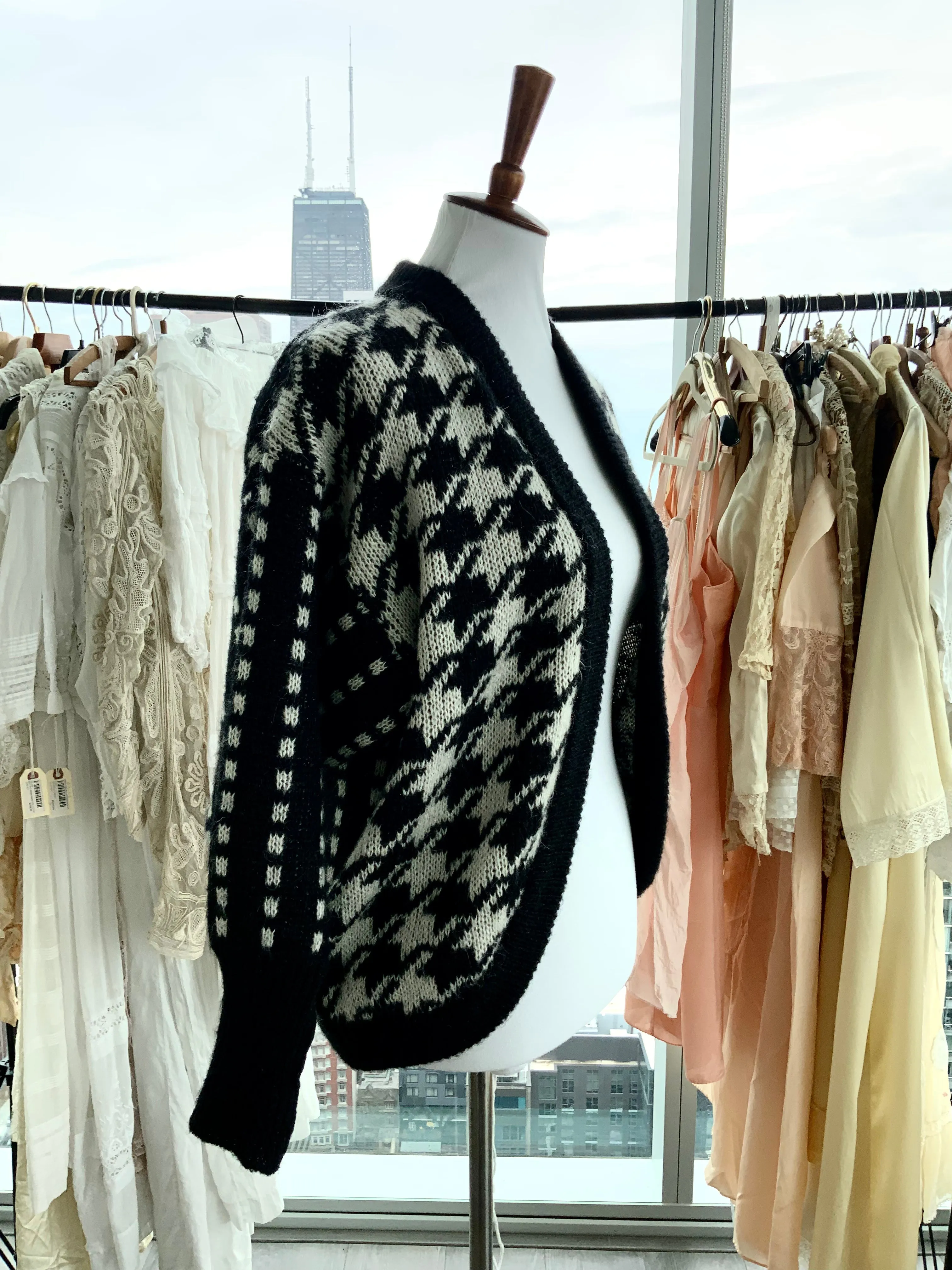 Jaeger Mohair Cardigan - 80s
