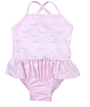 James & Lottie: Lainey One Piece Swim Set Sail