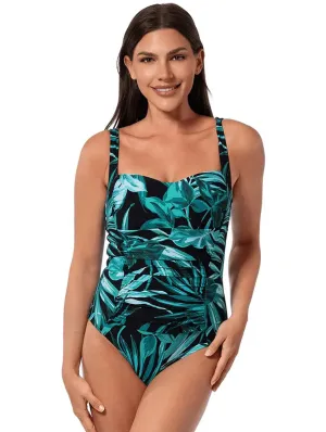 Jantzen Bold Paradise Adjustable One Piece Swimsuit