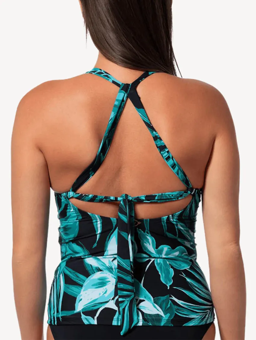 Jantzen Bold Paradise Wrap Tankini
