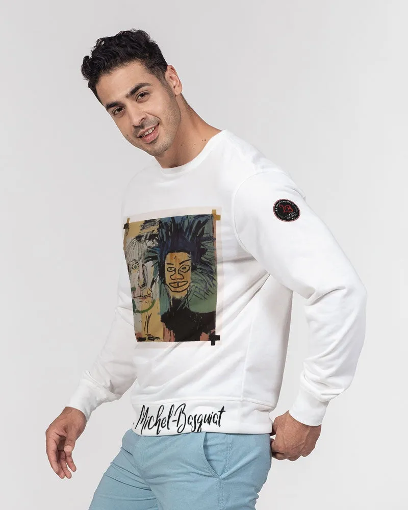 Jean Michel-Basquiat Rep Men's Classic French Terry Crewneck Pullover