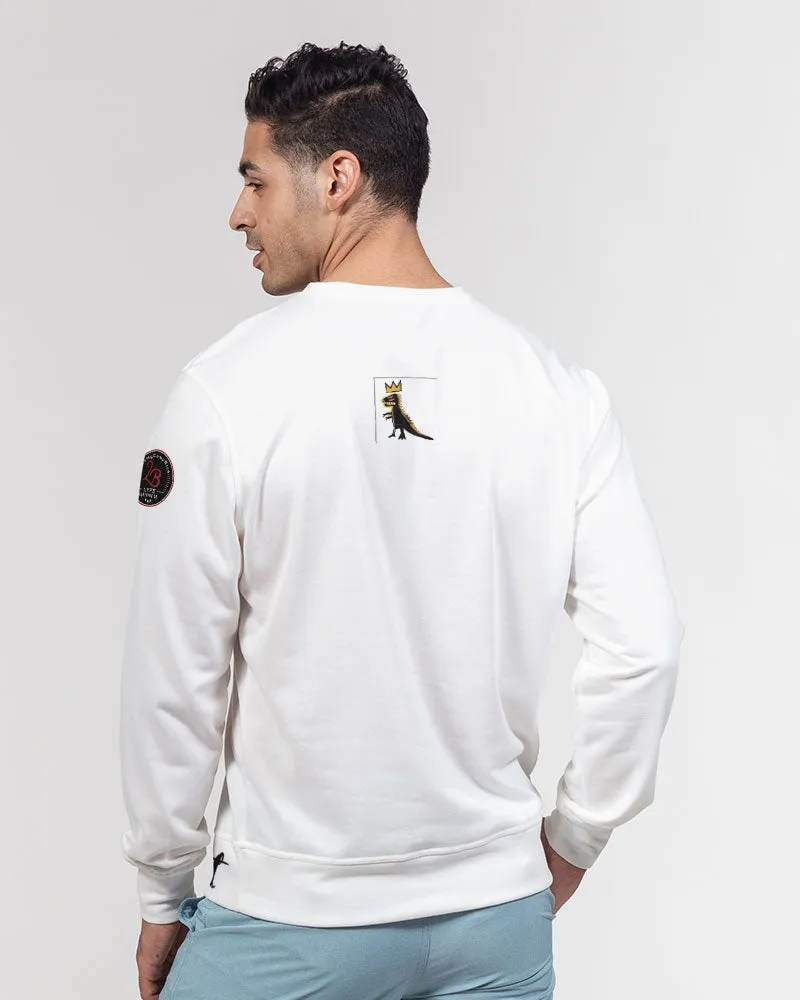Jean Michel-Basquiat Rep Men's Classic French Terry Crewneck Pullover