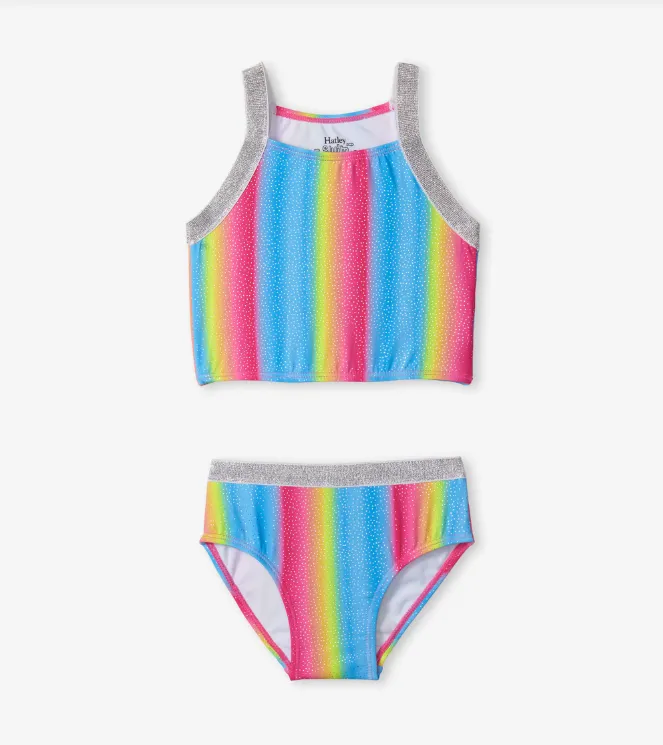 Jelly Bean Rainbow Tankini Set