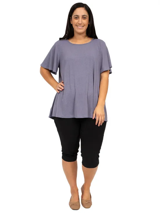 Jersey Capri - Black