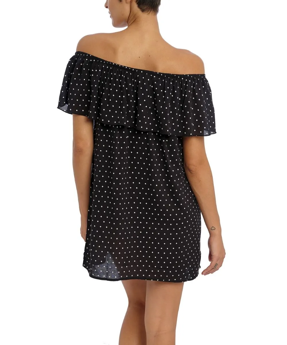 Jewel Cove Dress In Black - Freya