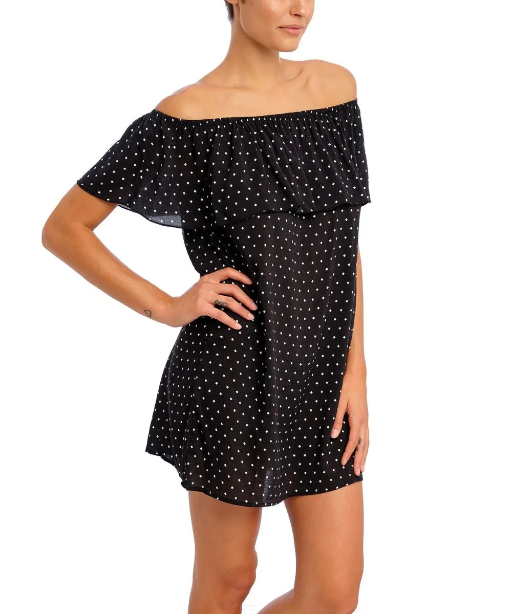 Jewel Cove Dress In Black - Freya