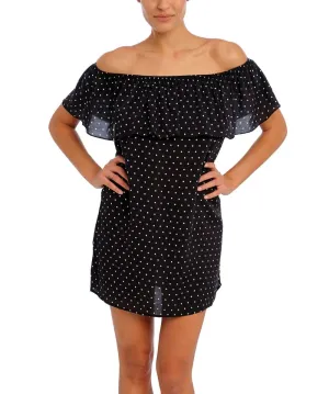 Jewel Cove Dress In Black - Freya