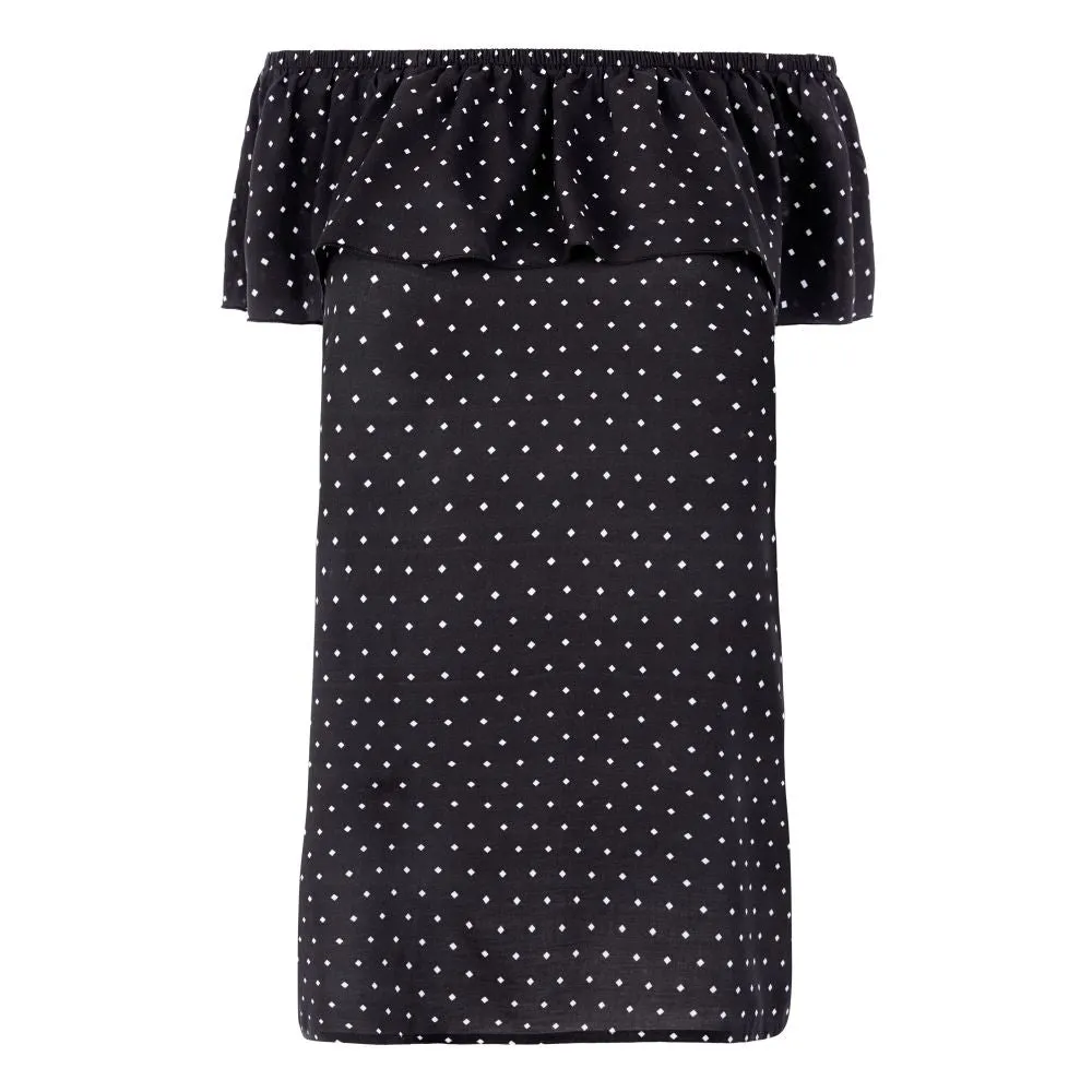 Jewel Cove Dress In Black - Freya