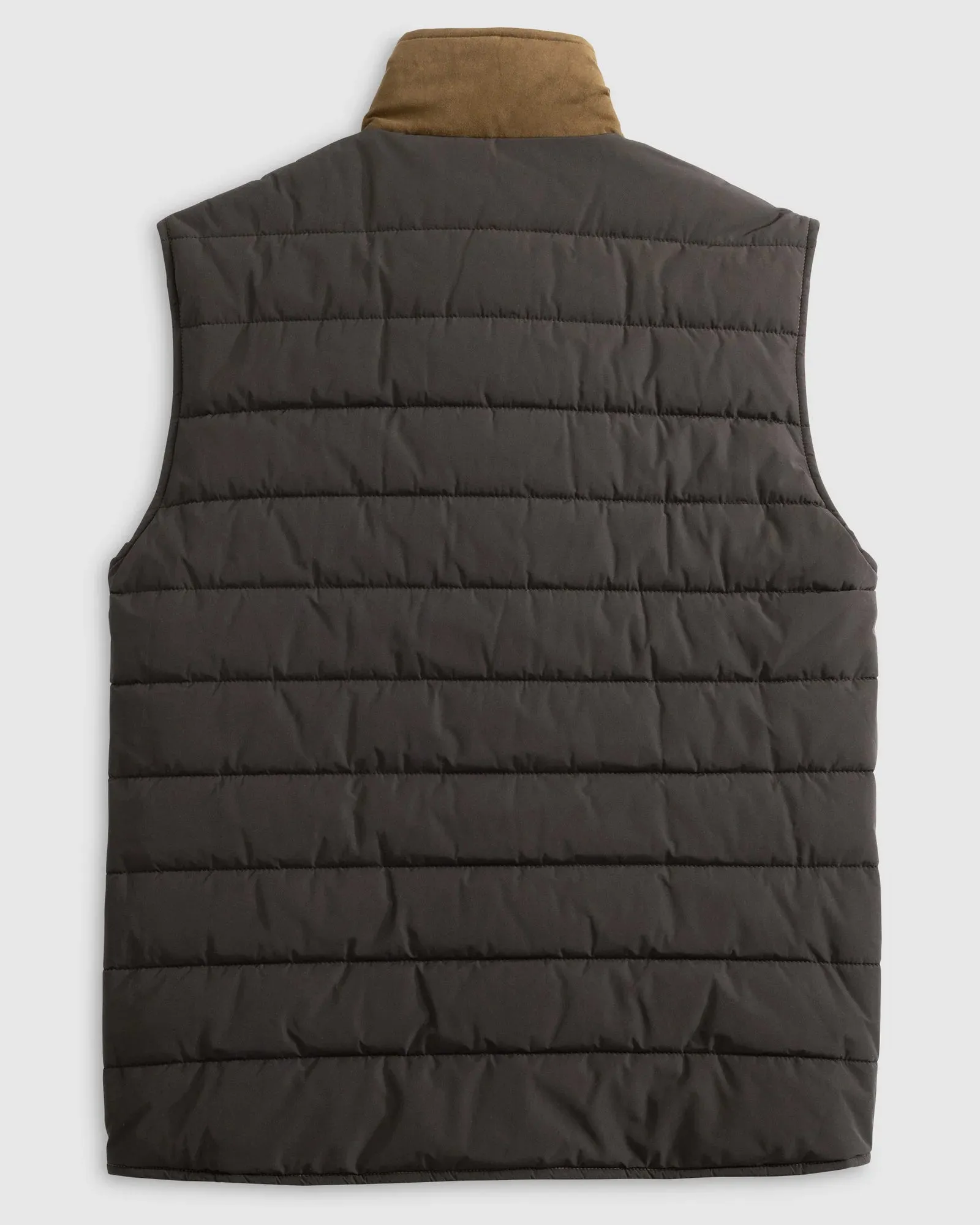 JOHNNIE-O Pickens Quilted Faux Suede Vest