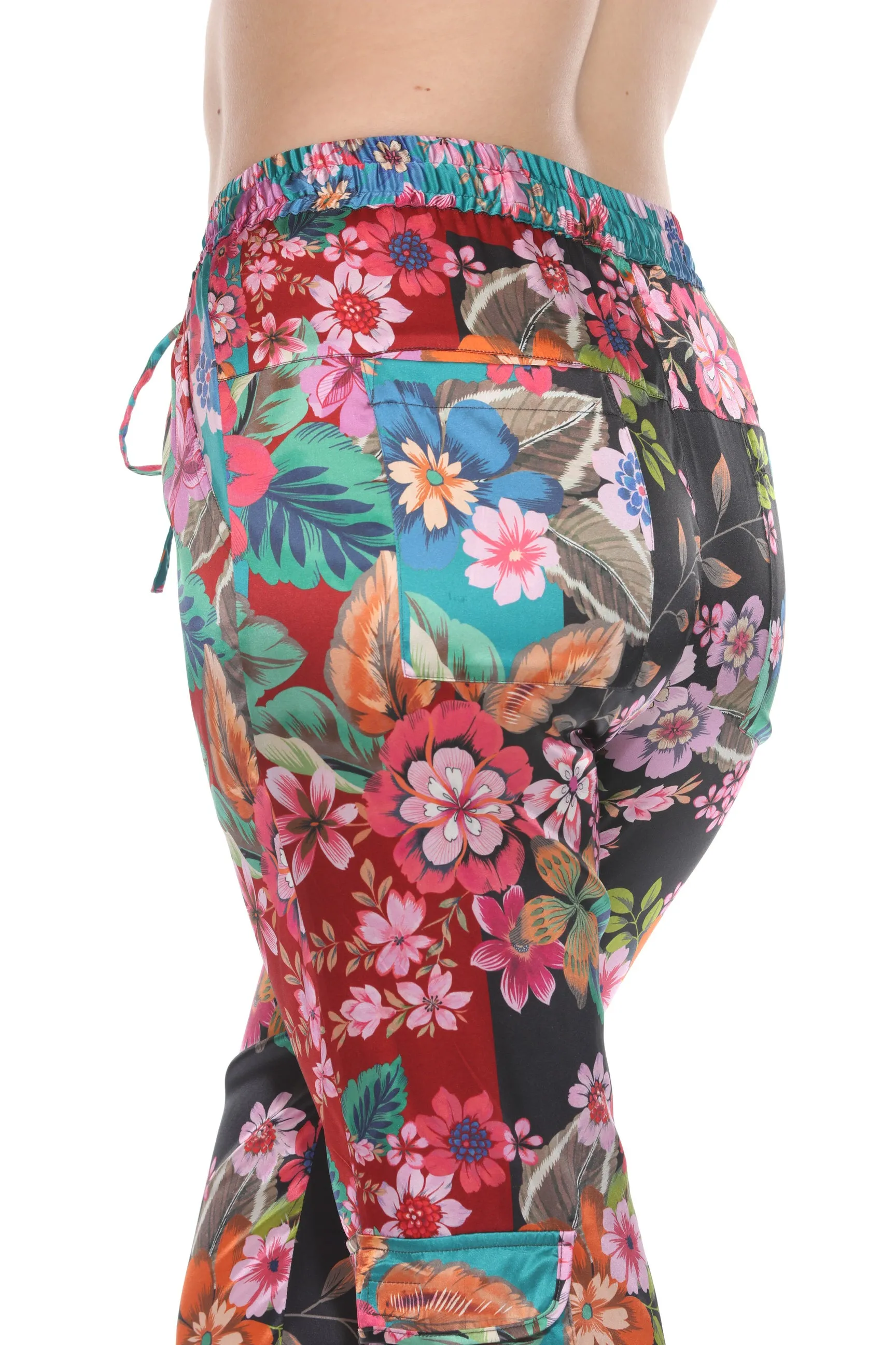 Johnny Was Lapham Kelly Floral Straight Pants C63224B1