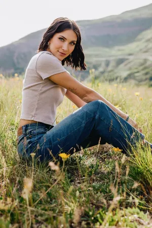 Judy Blue Dark Wash High Waisted Straight Fit Jeans