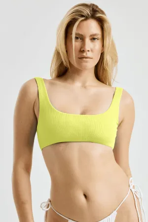 Julianna Bikini Top - Lime