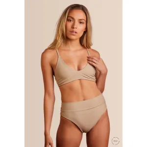 JUNE SWIMWEAR YVONNE BOTTOM MOCHACCINO