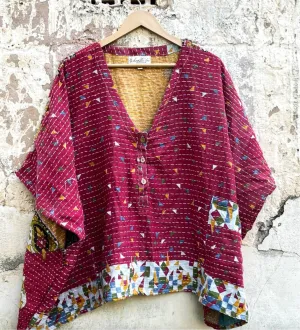 Kantha Shortie Muu #03 by Kantha Bae